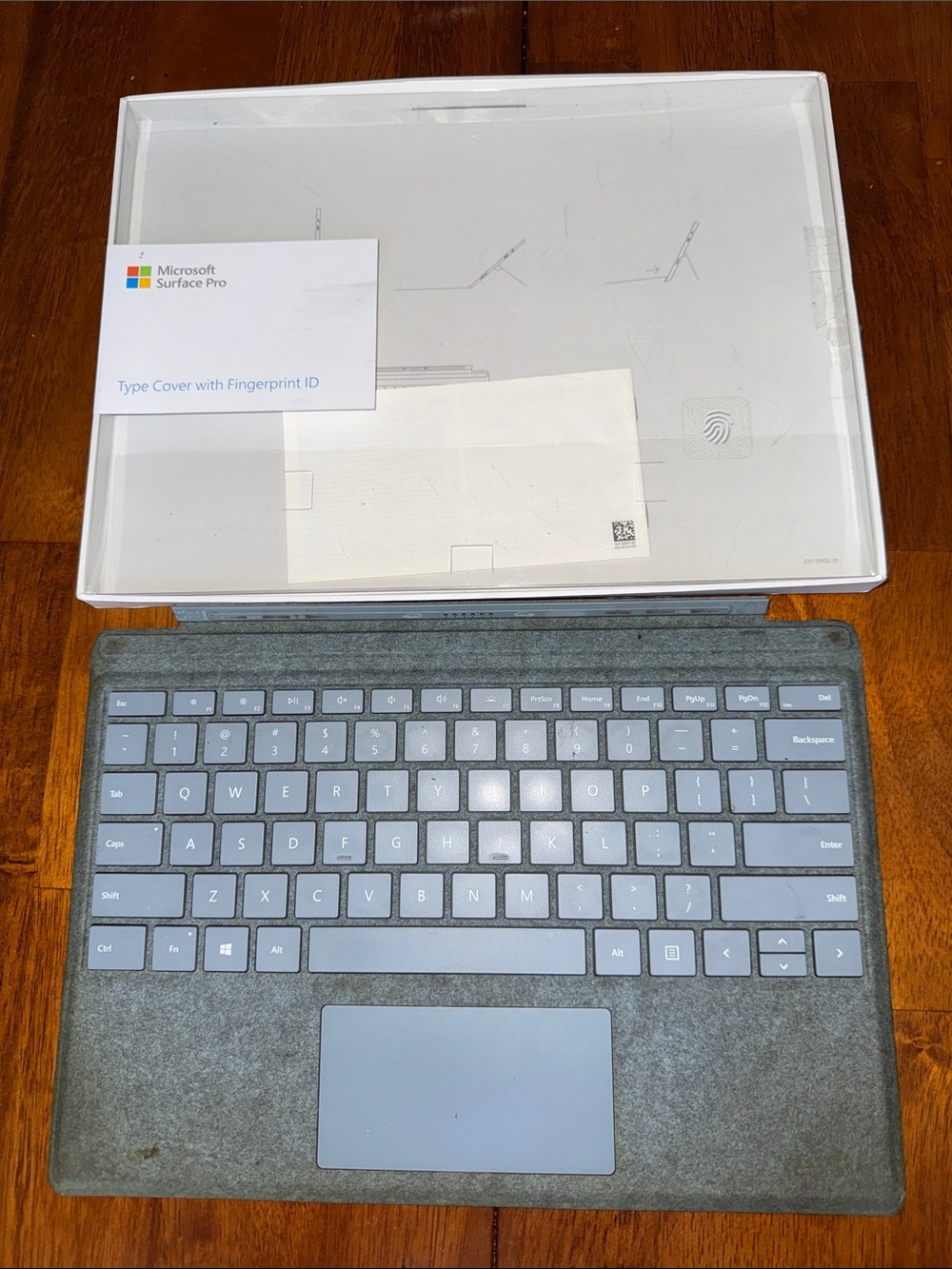 Microsoft Surface Pro Type Cover in Blue-Gray